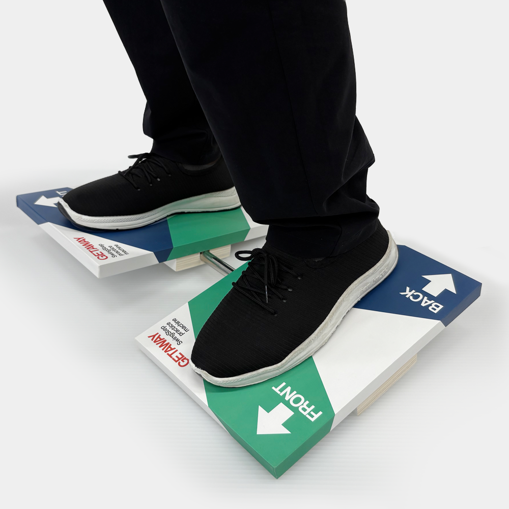 【プロゴルファー片山晋呉さんおすすめ】GETAWAY(ゲッタウェイ) ゴルフスウィング ステップ プラクティス ツールズ